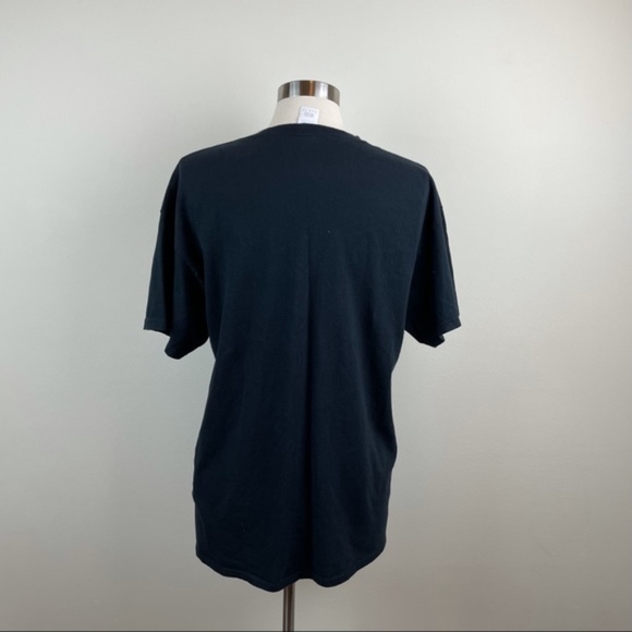 Vintage Hootie & The Blowfish Black Orange Sun Bojangles Gildan Tee Shirt - Picture 6 of 8